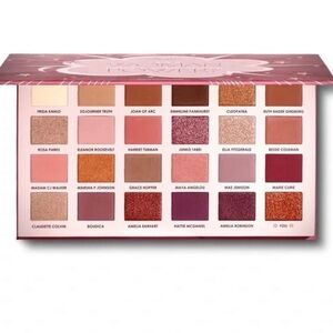 NWT ciate woman power 24 piece eyeshadow palette named after amazing woman